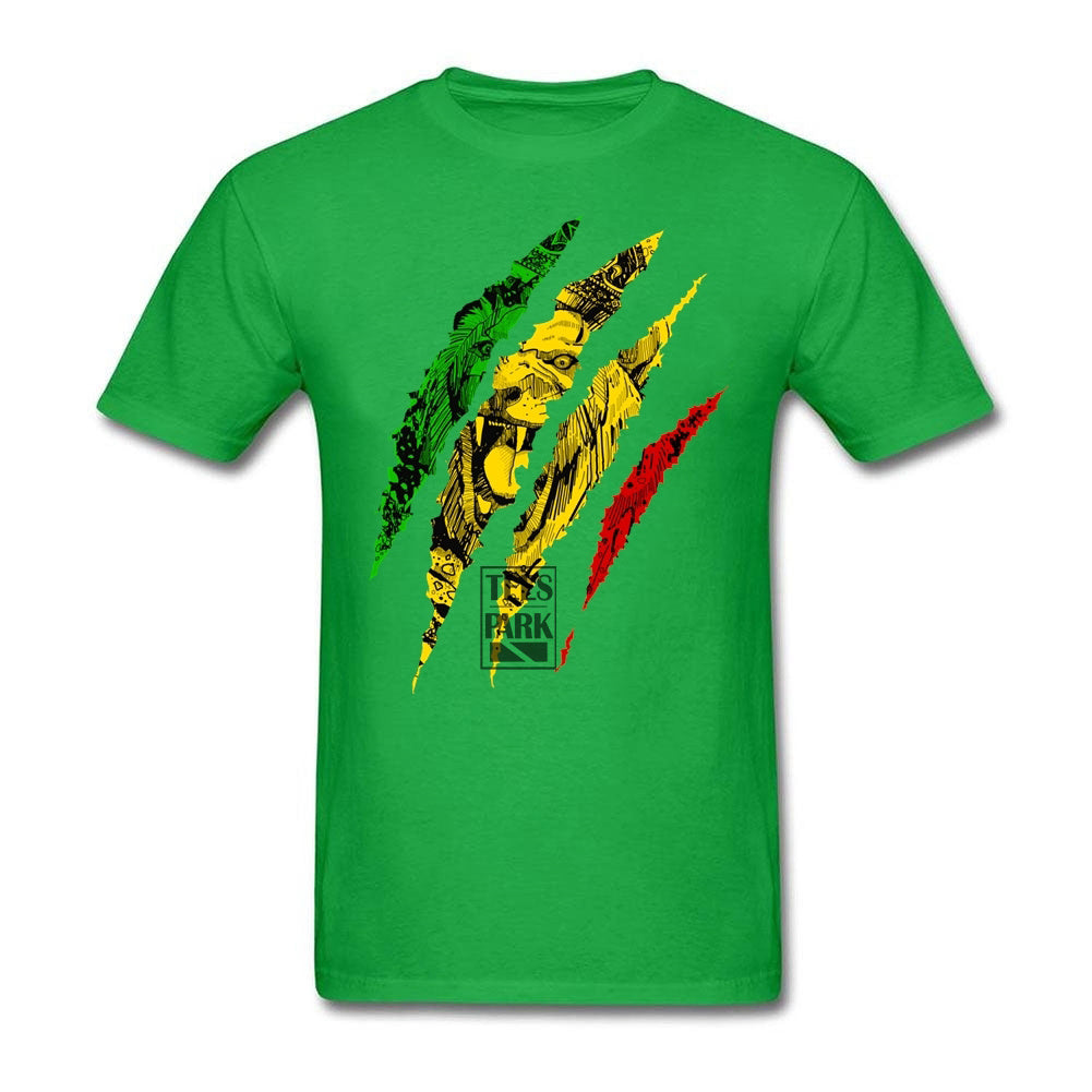 Camiseta Hombre RASTA CLAW – Estilo Urbano con Inspiración Cultural