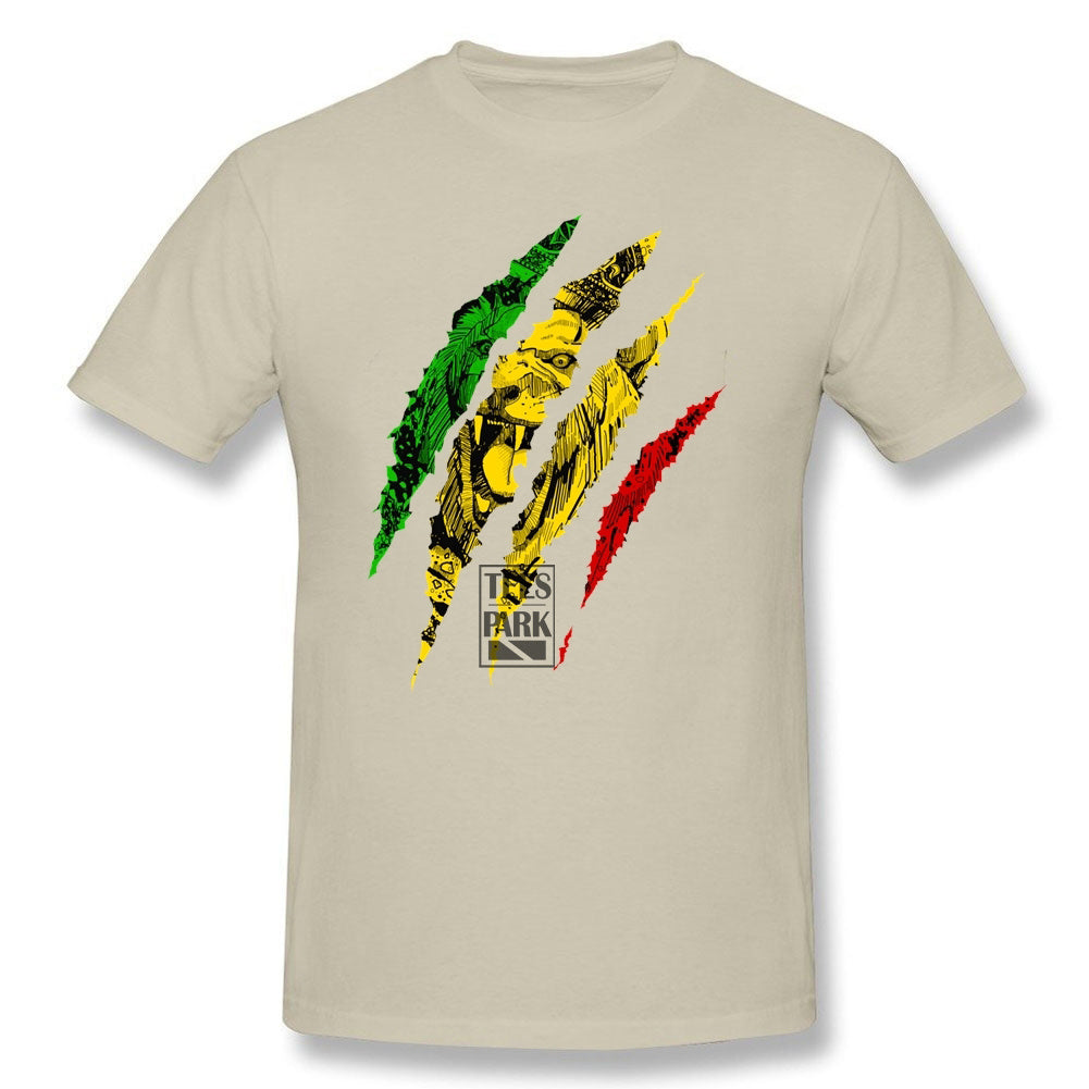 Camiseta Hombre RASTA CLAW – Estilo Urbano con Inspiración Cultural