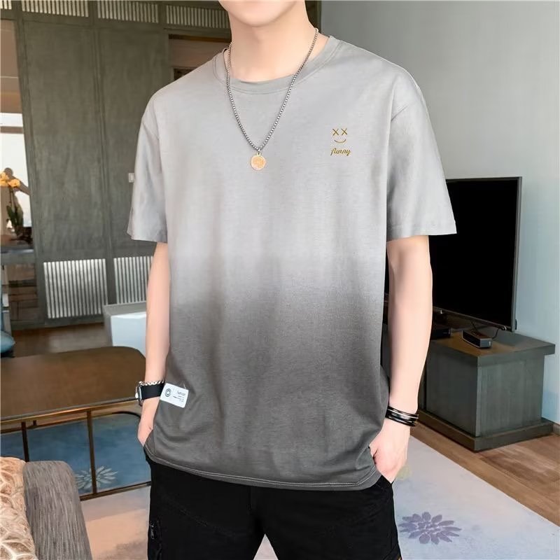 Camiseta Hombre FUNNY GRADIENT – Estilo Urbano con Diseño Divertido