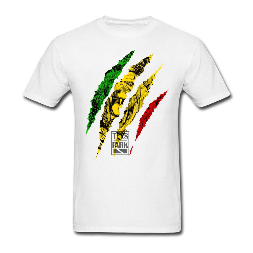 Camiseta Hombre RASTA CLAW – Estilo Urbano con Inspiración Cultural