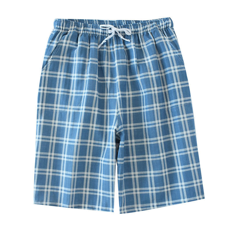 Shorts Hombre PLAID CASUAL – Estilo Relajado con Patrón Clásico