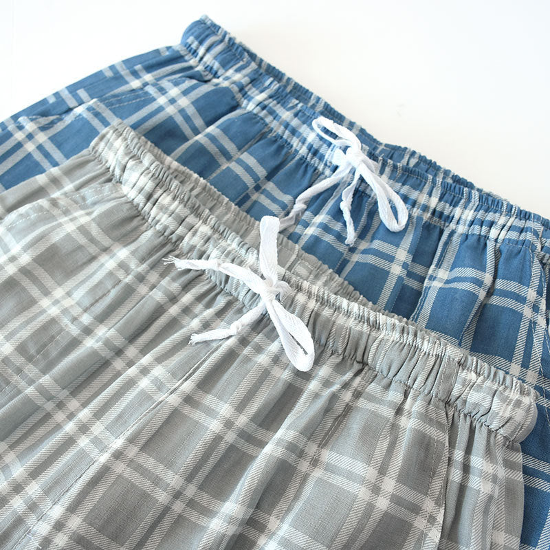 Shorts Hombre PLAID CASUAL – Estilo Relajado con Patrón Clásico