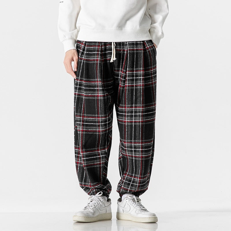 Pantalón Hombre PLAID RELAX – Comodidad y Estilo Casual con Patrón Clásico