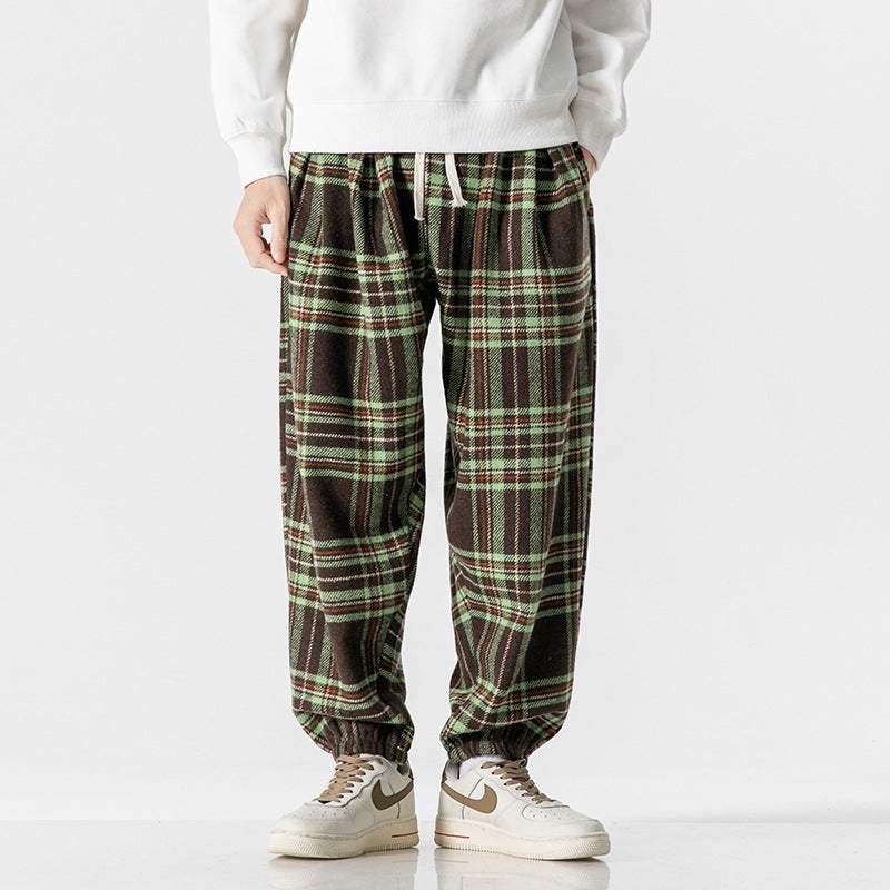 Pantalón Hombre PLAID RELAX – Comodidad y Estilo Casual con Patrón Clásico