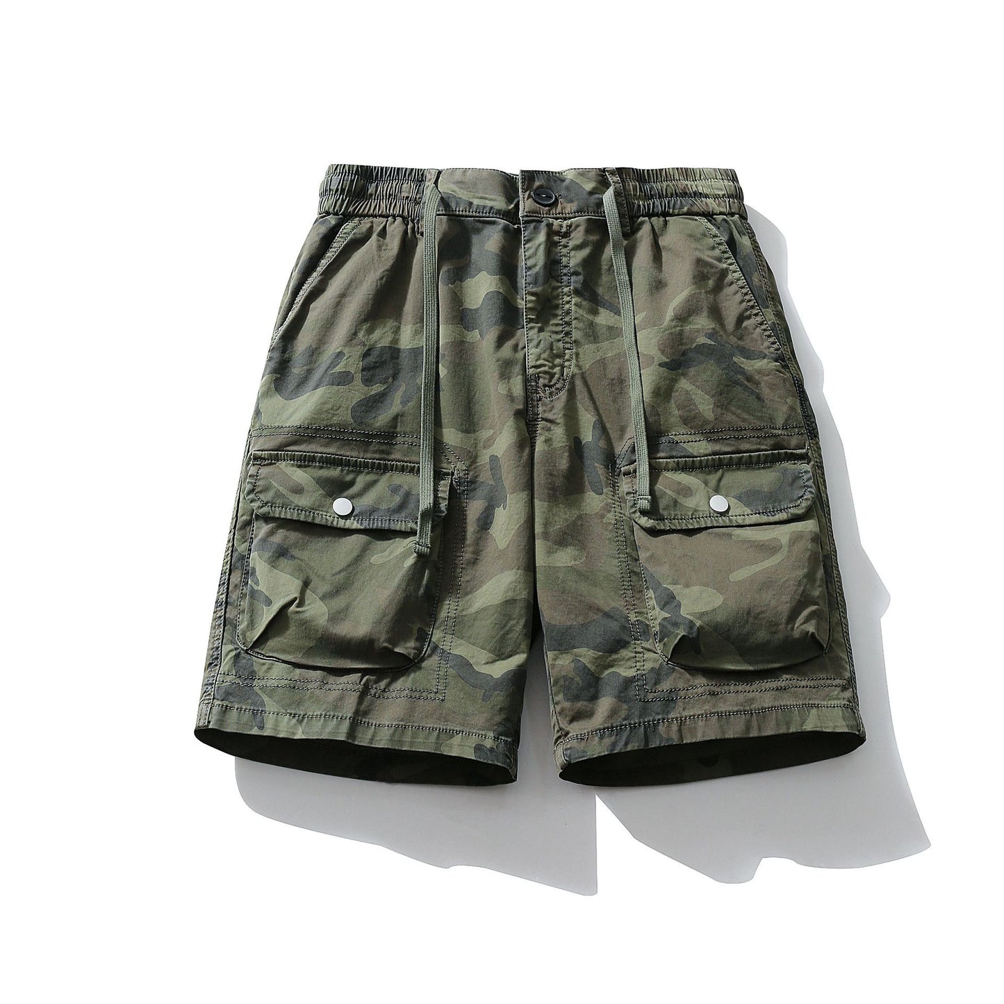 Shorts Hombre CAMO CARGO – Estilo Militar con Funcionalidad Urbana