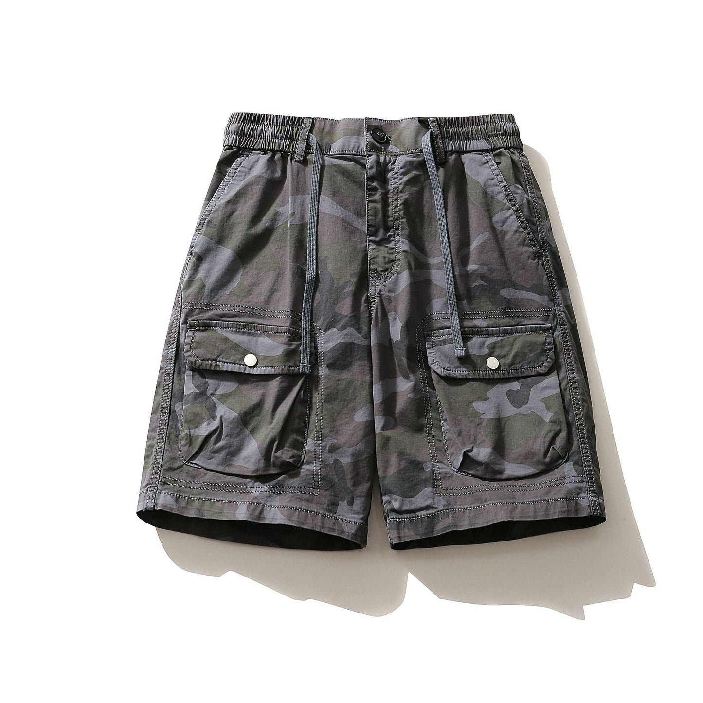 Shorts Hombre CAMO CARGO – Estilo Militar con Funcionalidad Urbana