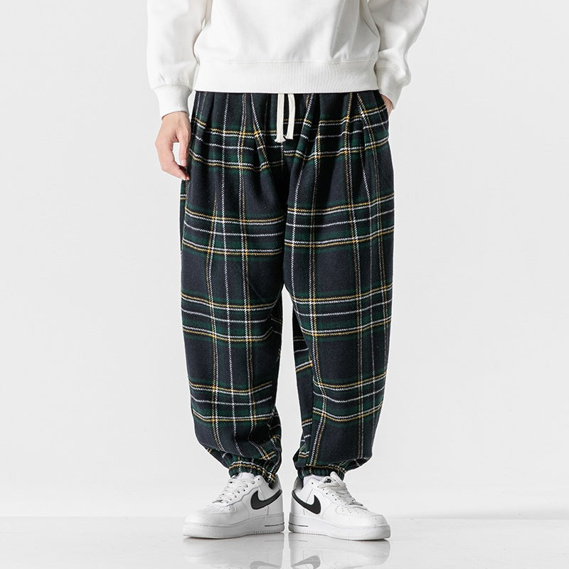 Pantalón Hombre PLAID RELAX – Comodidad y Estilo Casual con Patrón Clásico