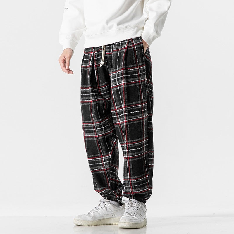Pantalón Hombre PLAID RELAX – Comodidad y Estilo Casual con Patrón Clásico