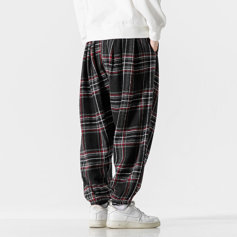 Pantalón Hombre PLAID RELAX – Comodidad y Estilo Casual con Patrón Clásico