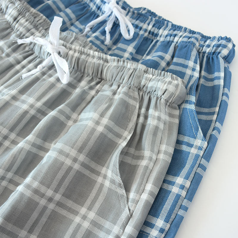 Shorts Hombre PLAID CASUAL – Estilo Relajado con Patrón Clásico