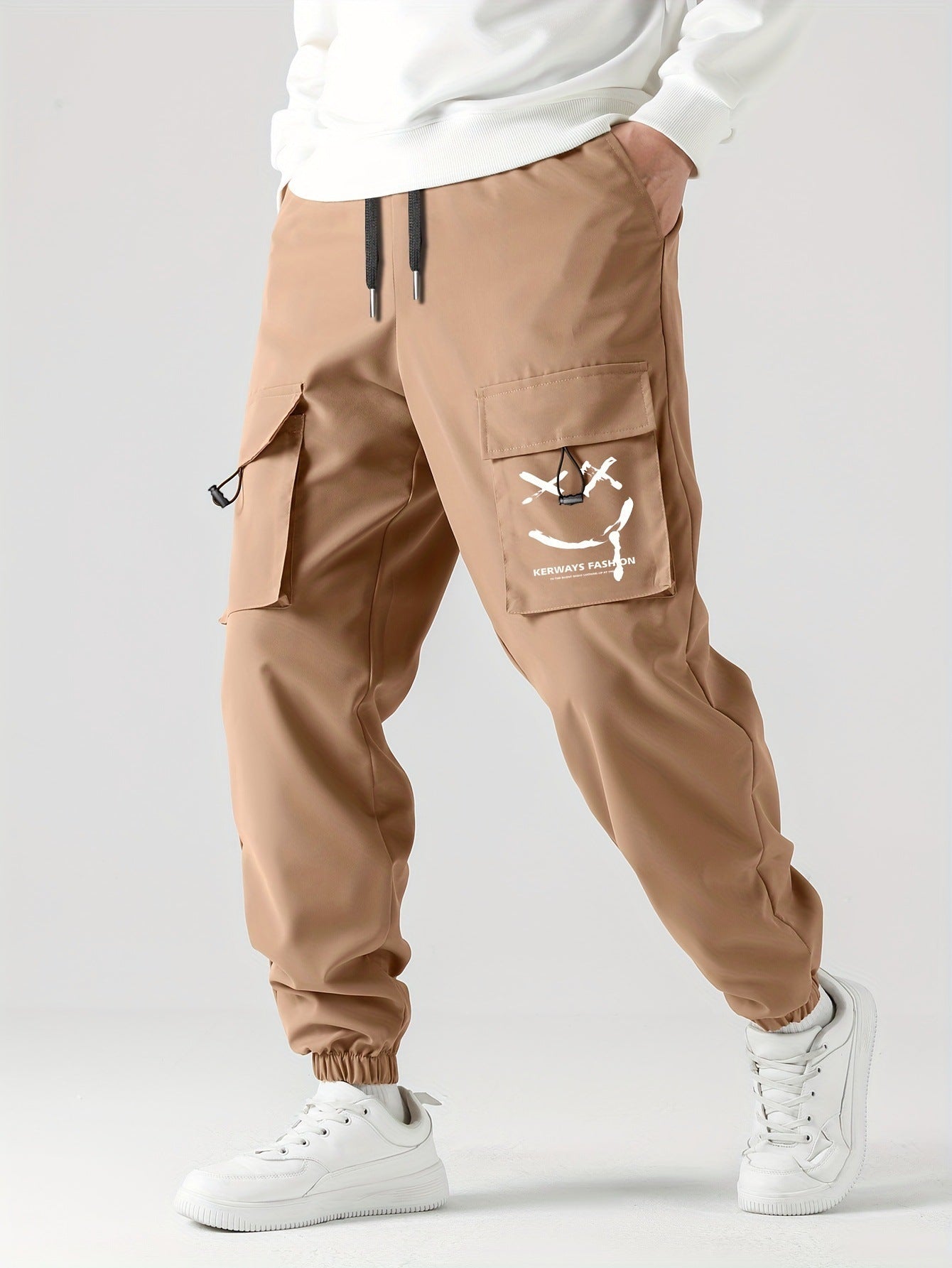 Pantalón Hombre SMILEY CARGO – Estilo Urbano con Detalles Únicos