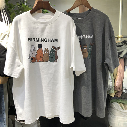 Camiseta Hombre BIRMINGHAM CHARACTERS – Estilo Casual con Toque Divertido