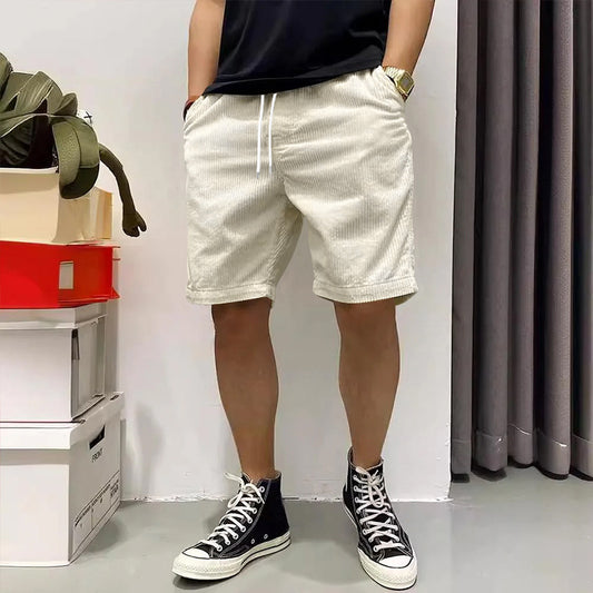 Shorts Hombre WHITE MINIMAL – Estilo Casual con Máxima Versatilidad