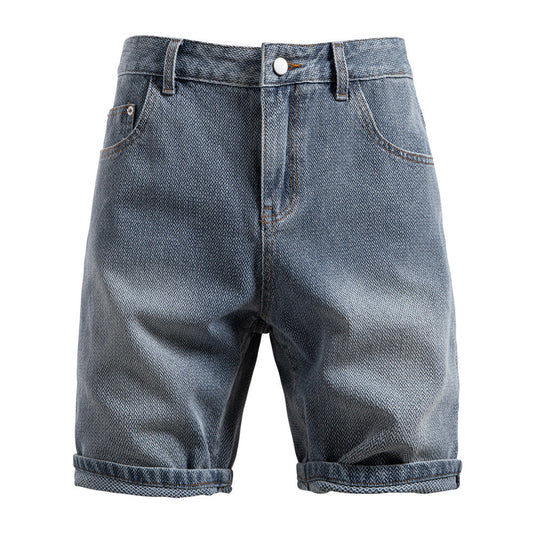Shorts Hombre BLUE FADE – Diseño Casual con Estilo Desgastado