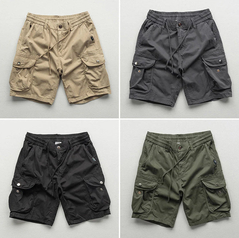Shorts Hombre MULTICOLOR CARGO – Funcionalidad y Estilo Atemporal