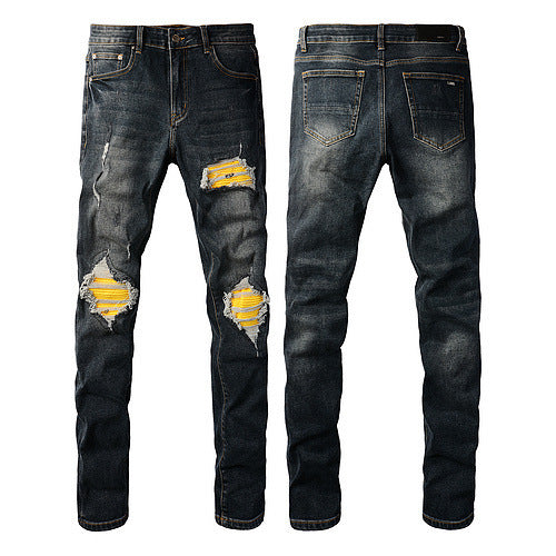 Pantalon Vaquero Negro Skinny Jeans