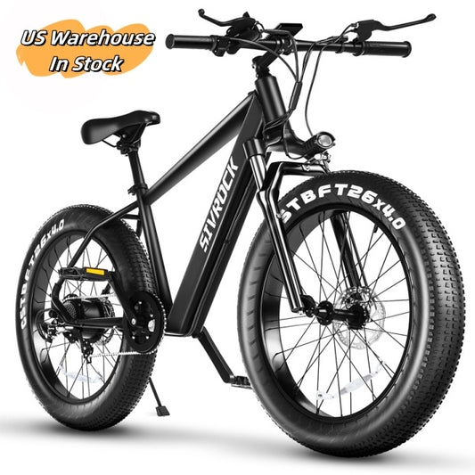 Bicicleta profesional para adultos 26 X 4.0 Inches Fat Tire Electric Mountain Bicycle, 1000W Motor 48V 15Ah Ebike For Trail Riding, Excursion And Commute, UL And GCC Certified