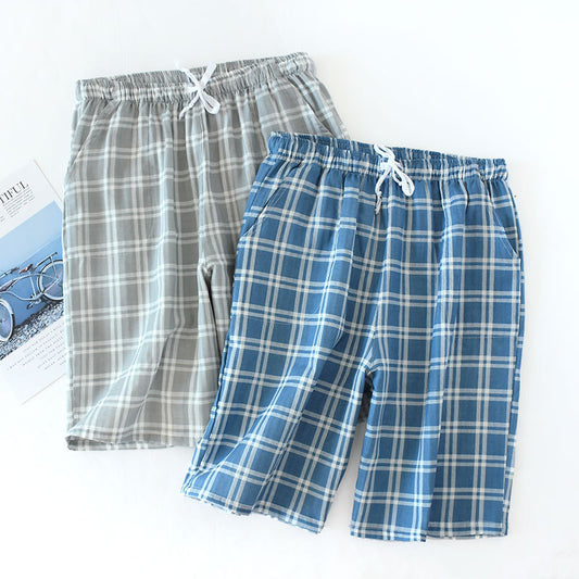Shorts Hombre PLAID CASUAL – Estilo Relajado con Patrón Clásico