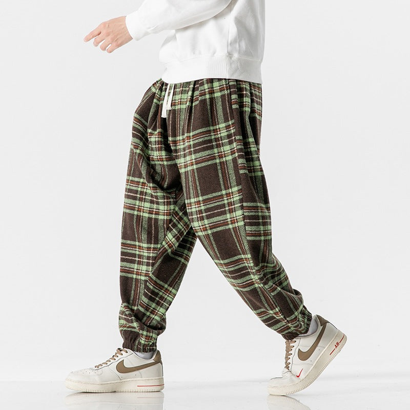 Pantalón Hombre PLAID RELAX – Comodidad y Estilo Casual con Patrón Clásico