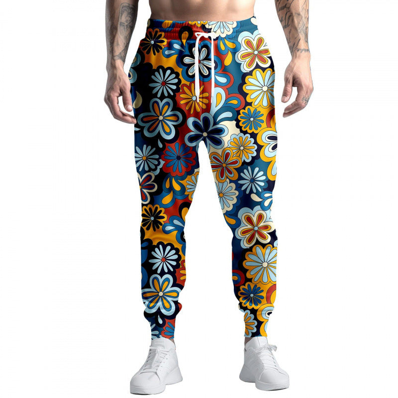 Jogger Hombre RETRO VIBES – Estilo Único con Patrón Abstracto