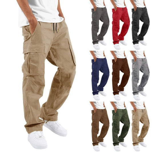 Pantalones casual con bolsillos