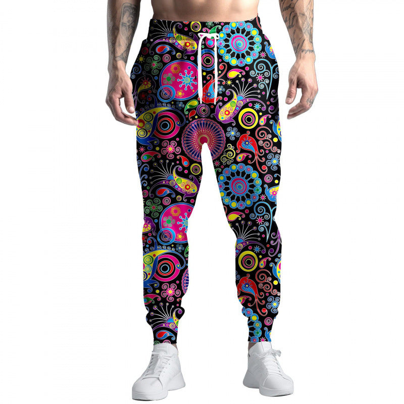 Jogger Hombre RETRO VIBES – Estilo Único con Patrón Abstracto