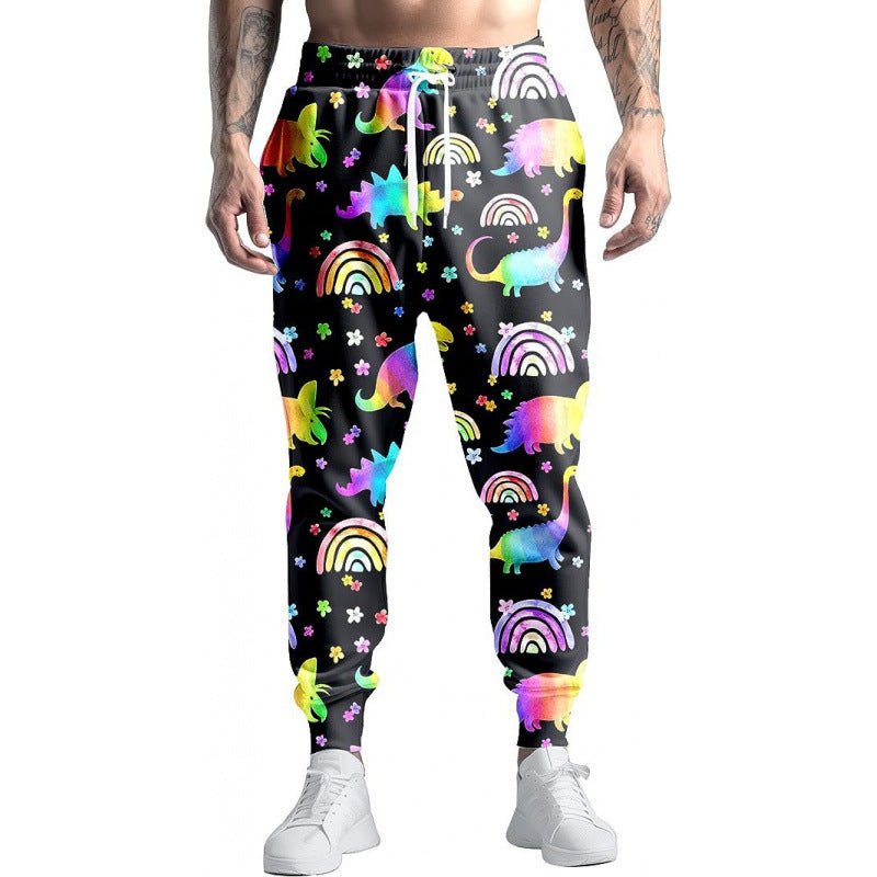 Jogger Hombre RETRO VIBES – Estilo Único con Patrón Abstracto