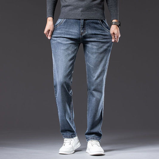 Jeans Hombre CLASSIC FADED BLUE – Estilo Casual con Toque Moderno
