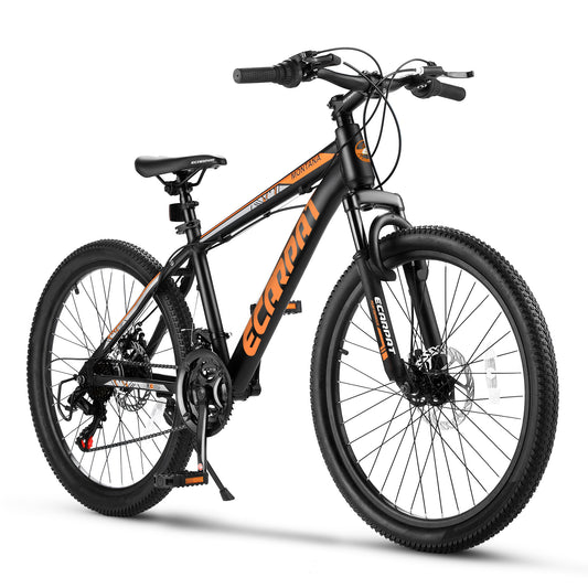 Bibicleta Ecarpat A24299-BLACK-ORANGE