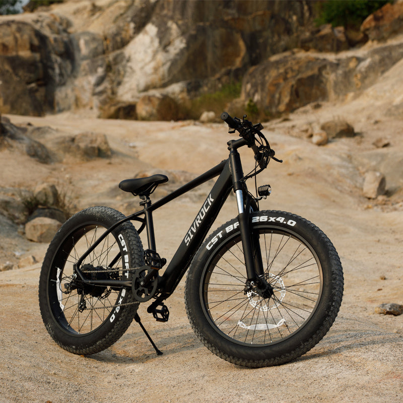 Bicicleta profesional para adultos 26 X 4.0 Inches Fat Tire Electric Mountain Bicycle, 1000W Motor 48V 15Ah Ebike For Trail Riding, Excursion And Commute, UL And GCC Certified