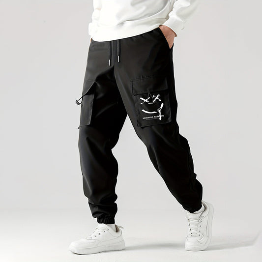 Pantalón Hombre SMILEY CARGO – Estilo Urbano con Detalles Únicos